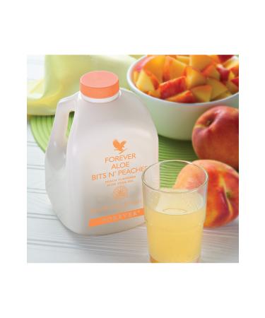 Forever Living Products Forever Aloe Bits N' Peaches - Buy Online on GoSupps.com