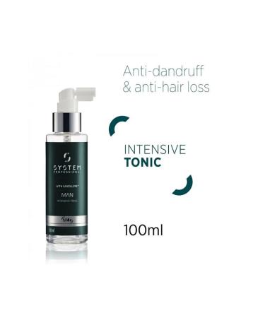 System Professional Wella System Professional Man Anti-Loss and Anti-Dandruff Hair Tonic 100 ml CYT9746131961313131