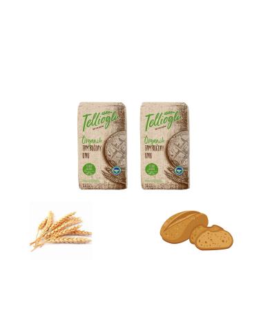 tellio lu TELL O LU ORGANIC WHOLE WHEAT 1 KG 2 PIECES 1KG X 2
