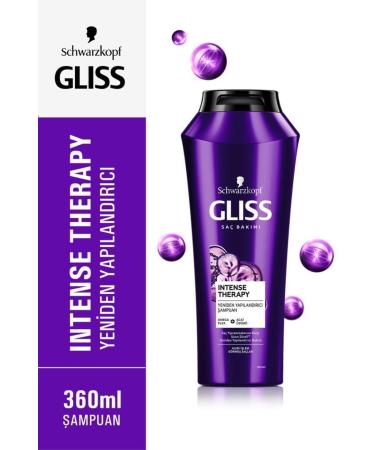 Gliss Intense Therapy Restructuring Shampoo 360 ml 2-pack - Buy Online on GoSupps.com