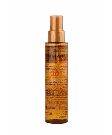Nuxe BRONZING LONG-LASTING PROTECTIVE FACE AND BODY OIL SPF30 150ML PSSN2631