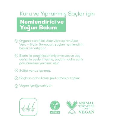 Tresan The Earth Organic Aloe Vera Biotin Shampoo Refill Pouch 500 ml - Buy Online on GoSupps.com