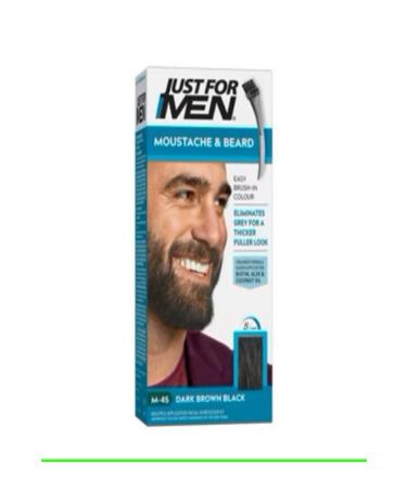 Just For Men Beard and Moustache Dye Dark Brown Black..JFM09052403