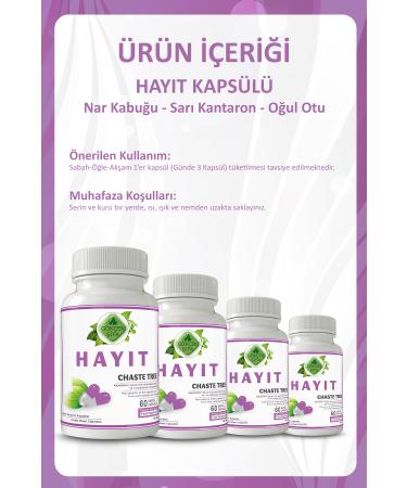 Gokcek Healing Chaste Tree Capsule - Buy Online on GoSupps.com