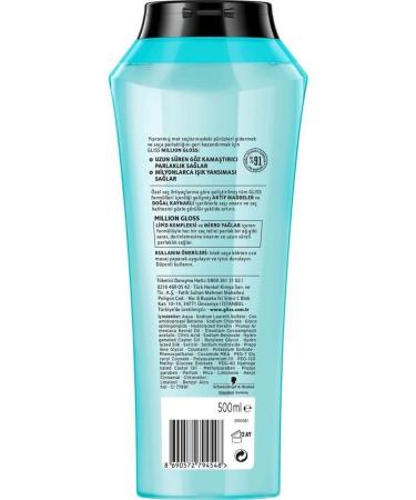 Gliss Million Gloss Intense Shine Shampoo 500 ml X 6 Pieces - Buy Online on GoSupps.com