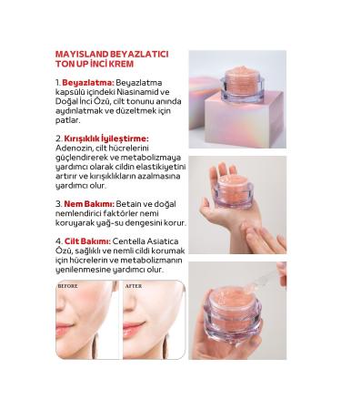 May Island Mayisland Whitening Tone Up. Whitening and Anti-Aging Cream 50ml - Buy Online on GoSupps.com