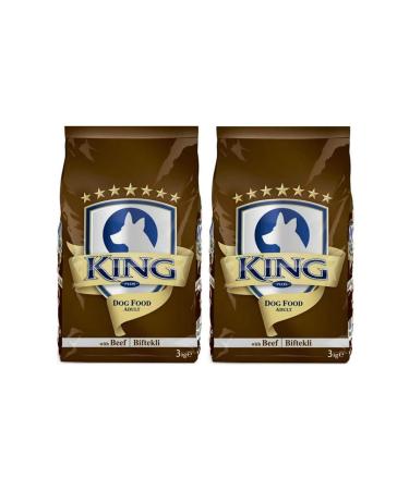 King Steak Adult Dog Food 3 Kg * 2 Pieces