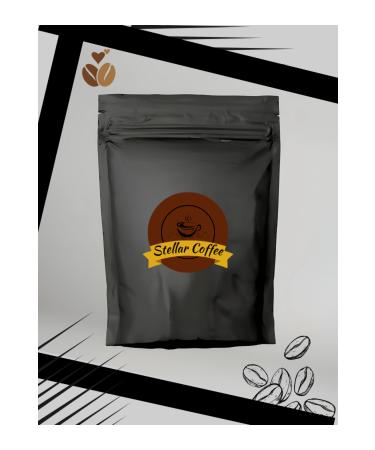 Stellar Coffe Papua New Guinea Black Roast Coffee Standard Roast - Medium Ground-Filter