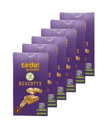 Tada Gluten-Free Gluten-Free Biscotti 110 Gr (6 Pieces)
