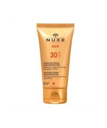 Nuxe ( CLAY MASK GIFT ) Nuxe Sun Creme Delicieuse Visage SPF30 Sun Cream 50ml ( 1 PIECE )