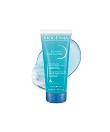 Baby ( CLAY MASK GIFT ) Bioderma Atoderm Shower Gel - Shower Gel for Dry Skin 200ml ( 1 PIECE )