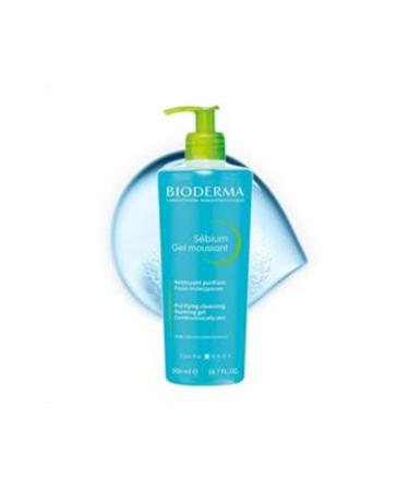 Baby Bioderma Sebium Foaming Cleansing Gel 500ml (1 Piece)