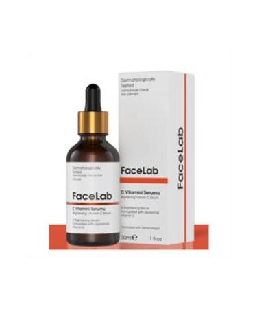 Baby ( CLAY MASK GIFT ) Facelab Brightening Revitalizing Vitamin C Serum 30ml ( 1 PIECE )