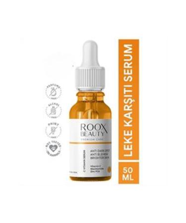 Baby ( CLAY MASK GIFT ) Roox Beauty Anti-Stain Vitamin C Serum 50ml ( 1 PIECE )