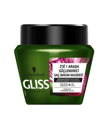 Gliss Bio-tech Strengthening Hair Care Mask 300 ml 3-pack - Buy Online on GoSupps.com
