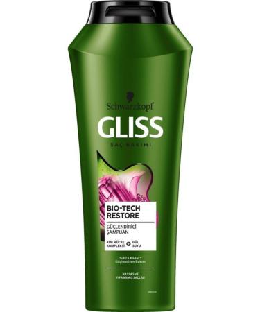 Gliss Bio-tech Strengthening Shampoo Set (SHAMPO 500 ML SHAMPOO 360 ML) - Buy Online on GoSupps.com
