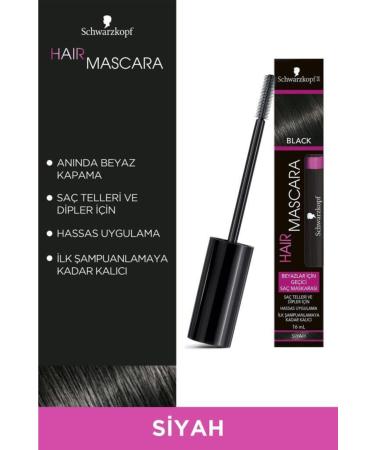 Schwarzkopf Schwarzkop 2-Pack Hair Mascara Black 16 Ml - Buy Online on GoSupps.com