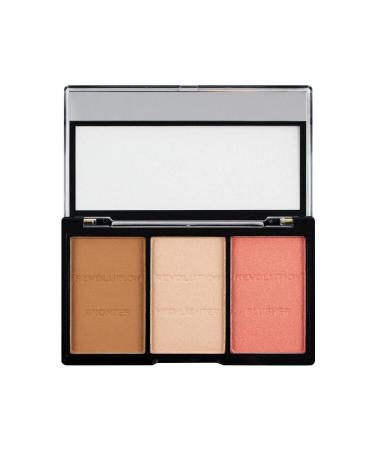 Revolution Ultra Sculpt Contour Palette Bronzing Blush Highlighting Contour Palette C01 3.6gr - Buy Online on GoSupps.com