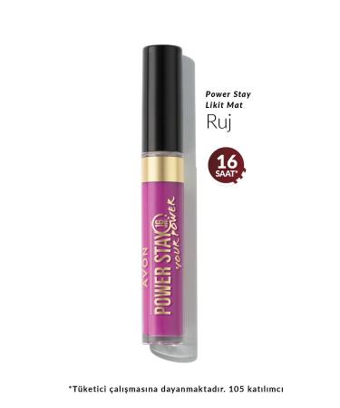 Avon Power Stay Liquid Matte Lipstick Overdrive Orchid