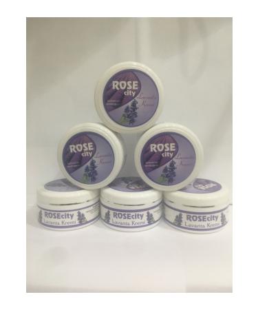 rosecity Rose City Nourishing and Moisturizing Lavender Cream 120 ml 6 Pieces
