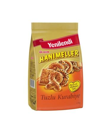 Ulker Hanimeller Salty Cookies 150gr X 12 Pieces