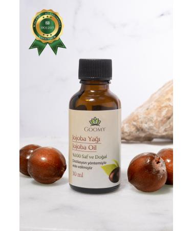 GOOMY Jojoba Oil Cold Pressed 30 ml 0 Pure and Natural - Buy Online on GoSupps.com