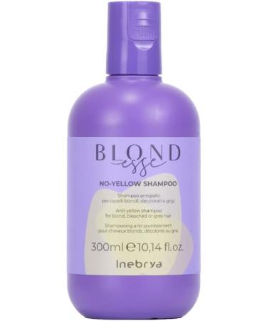 Inebrya Blondesse Anti-Yellow Shampoo-Blonde Hair Shine Care Shampoo 300ml CYT6413179461319741313