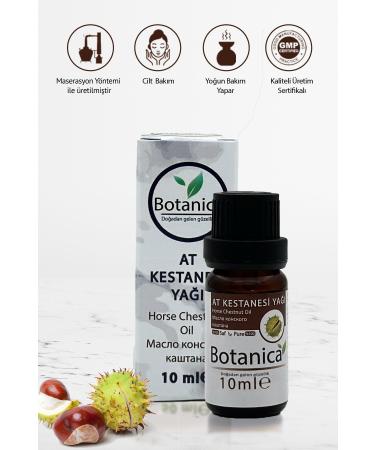 botanica Horse Chestnut Oil - Aesculus Hippocastanum - Hair Care Massage Oil 10 ml
