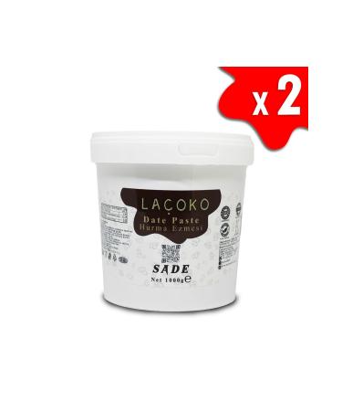 LA OKO 2 Kg Bucket Additive-free vegan natural Date Paste - Date Filling - Date Puree