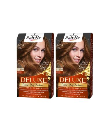 Palette Deluxe Intense Colors 8-554 Dore Blonde X 2 Hair Dye
