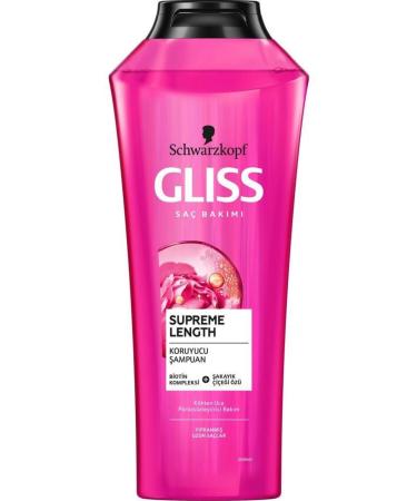 Gliss Supreme Length Long Hair Special Shampoo 400 ml X 6 Pieces - Buy Online on GoSupps.com