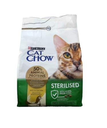 Cat Chow Purina Cat Chow Sterilized Chicken Adult Cat Food 3 KG - Buy Online on GoSupps.com
