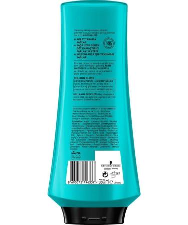 Gliss Million Gloss Intense Shine Conditioner 360 ml 3-pack - Buy Online on GoSupps.com