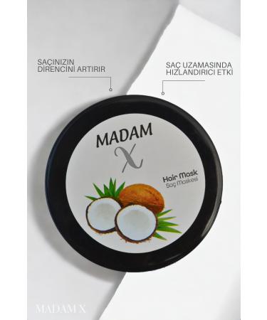 MADAM X Fast Hair Growth Helper Hair Mask - Coconut Oil Hair Mask - 250 ml - Buy Online on GoSupps.com