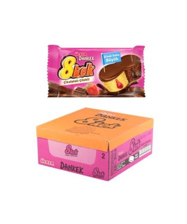 lker Dankek 8 Cake Strawberry Biscuit 55 gr x 24 pieces