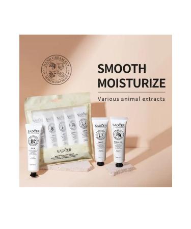 SADOER Milk Series Moisturizing and Rejuvenating Cream Package | 5 Pieces 30 gr - Buy Online on GoSupps.com
