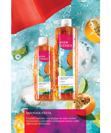 Avon Senses Tropical Mexicana Shower Gel 250ml - Buy Online on GoSupps.com
