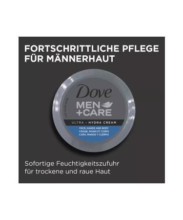 Dove Men Care Moisturizing Cream 150 ml - Buy Online on GoSupps.com