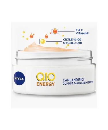 NIVEA Q10 Energy Day Care Cream with Vitamin C 50 ml - Buy Online on GoSupps.com