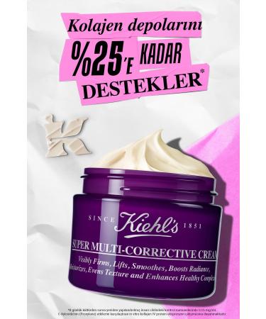 Kiehl's Super Multi Corrective Anti-Aging 7-Activity Care Cream 50 Ml - Buy Online on GoSupps.com