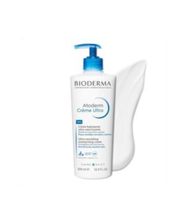 Baby ( CLAY MASK GIFT ) Bioderma Atoderm Ultra Moisturizing Cream 500ml ( 1 PIECE )