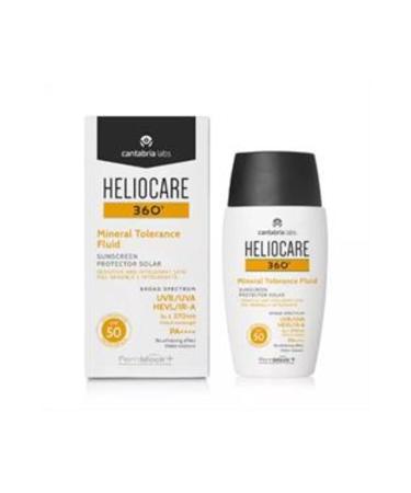 Baby ( CLAY MASK GIFT ) Heliocare 360 Mineral Tolerance Fluid SPF 50 Sunscreen 50ml ( 1 PIECE )