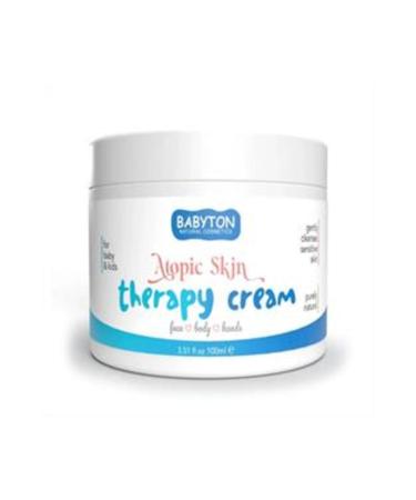 Baby ( CLAY MASK GIFT ) Babyton Body Cream for Very Dry and Sensitive Skin 100ml ( 1 PIECE )