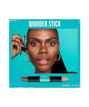 NYX Professional Makeup Wonder Stick Double Ended Cream Contour & Highlighter Stick Universal Light - Buy Online on GoSupps.com