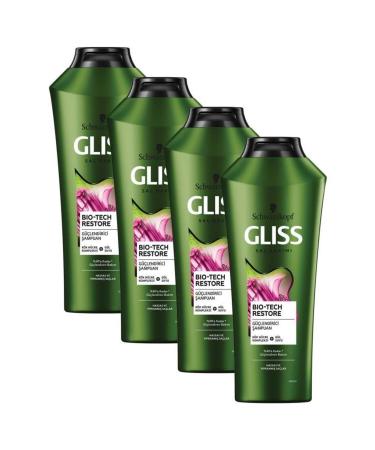 Gliss Bio-tech Strengthening Shampoo 360 ml X 4 Pieces