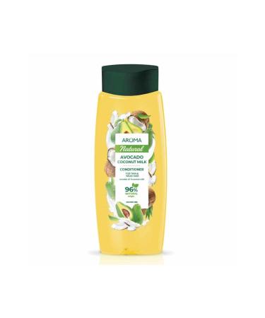 AROMA NATURAL AVOCADO COCONUT MILK & 96 HERBAL HAIR CREAM 400 ml
