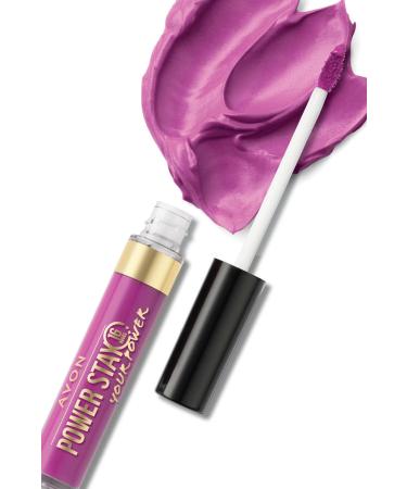 Avon Power Stay Liquid Matte Lipstick Overdrive Orchid - Buy Online on GoSupps.com