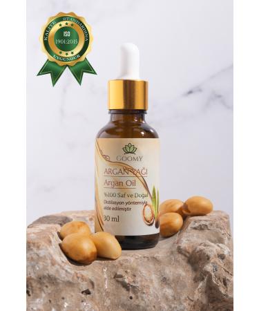 GOOMY Argan Oil Cold Pressed 30 ml 0 Pure and Natural Argania Spinosa Oil