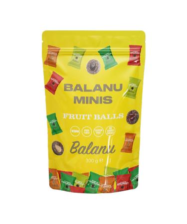 Balanu Minis Fruit Protein Balls 300g - Buy Online on GoSupps.com