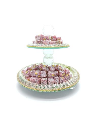 AH NUTRITIONS Double Roasted Pistachio Pomegranate Turkish Delight 500Gr